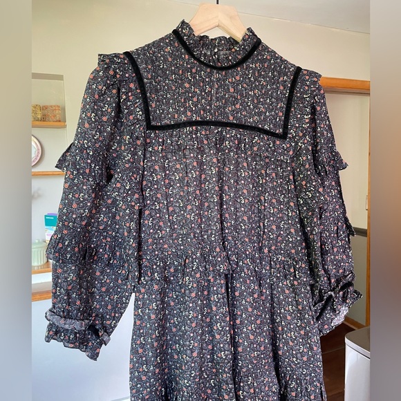 Doen Clay Dress in Black Mafia size small - Picture 4 of 9